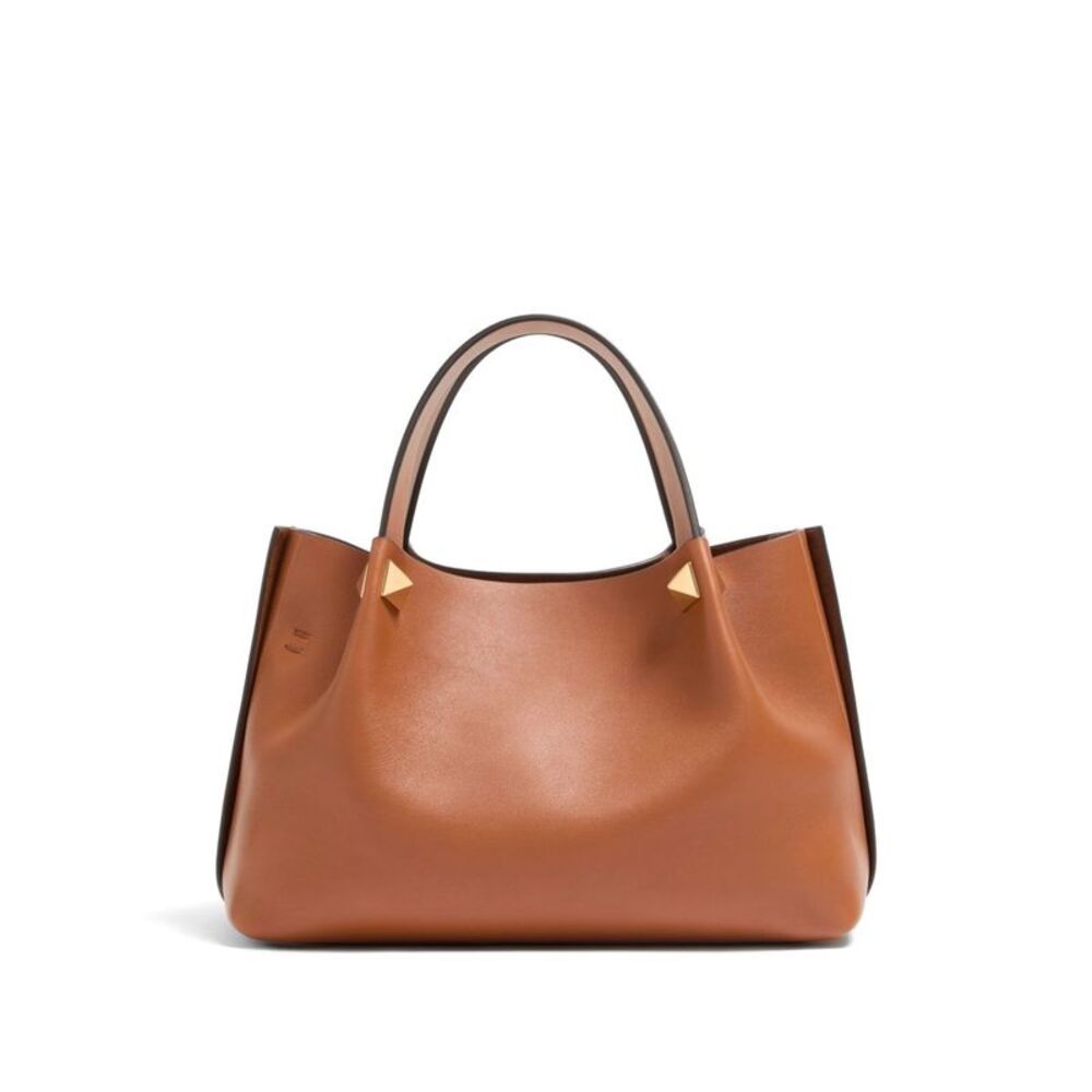 Valentino Garavani Women Vlogo Signature Small Leather Tote - Picture 2 of 7